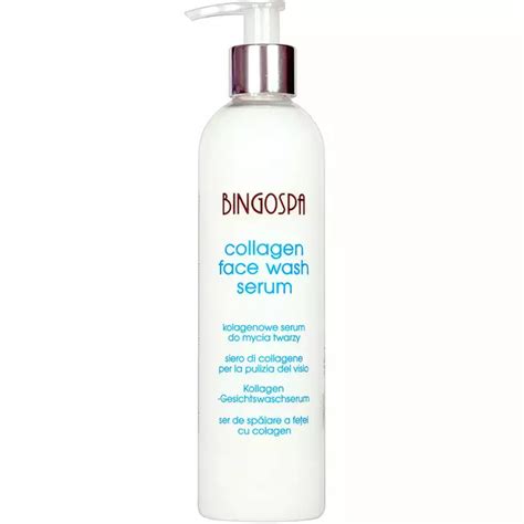 Bingospa Collagen Face Wash Serum Kolagenowe Do Mycia Twarzy 300ml