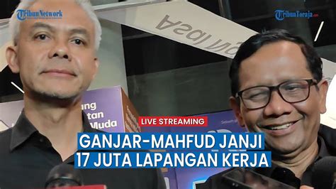 Gibran Rakanuming Serap Aspirasi Warga Ganjar Mahfud Janji 17 Juta