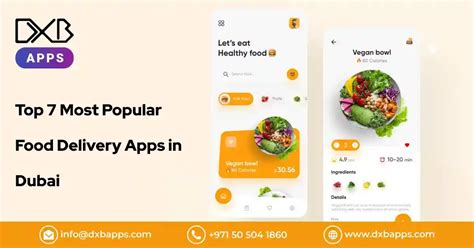 Top 7 Most Popular Food Delivery Apps In Dubai Dxb Apps