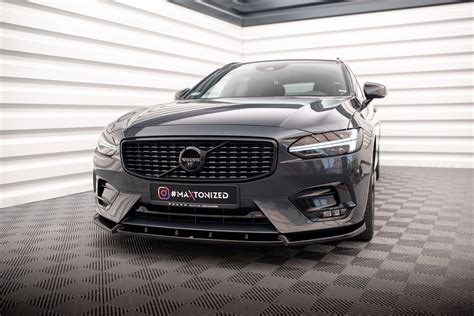 Maxton Design Volvo V90 S90 MK2 R Design Splitter Maxton Design NL