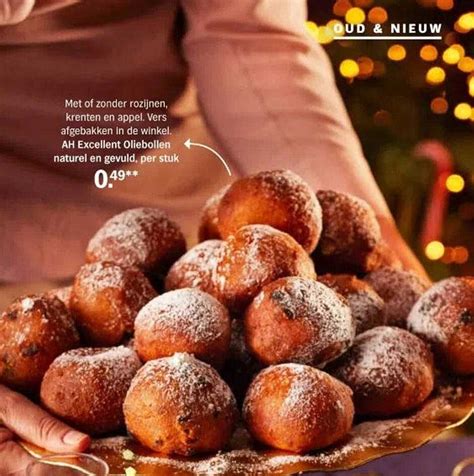 Ah Excellent Oliebollen Naturel En Gevuld Aanbieding Bij Albert Heijn