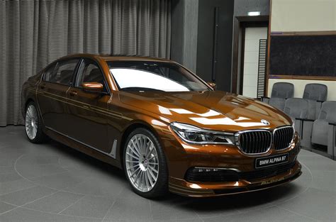 Chestnut Bronze Alpina B7 Bi-Turbo Has Matching Brown Interior ...