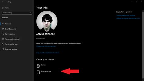 C Mo Cambiar La Imagen De Perfil De Su Cuenta En Windows