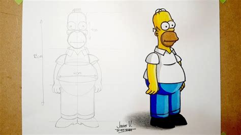 C Mo Dibujar A Homero Simpson Tutorial F Cil Y Paso A Paso How To