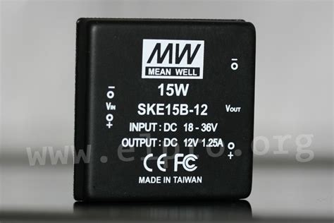 Mean Well Dc Dc Converters W Module Type Ske Series Elpro