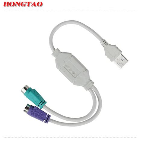 Aliexpress.com : Buy USB to PS2 PS/2 Cable Adapter Converter keyboard ...