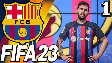 Fifa Fc Barcelona Career Mode The Beginning Youtube