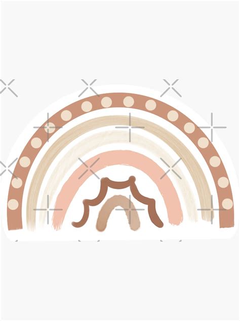 Cute Nude Rainbow Sticker For Sale By Digitaldrawss Redbubble