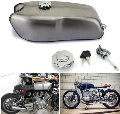 Amazon SFriding 2 4 Gallon 9L Universal Cafe Racer Gas Fuel Tank