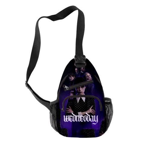 Mercredi Addams Famille Oxford Tissu Sac Dos Tudiant Sac D Cole