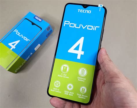 Review Tecno Mobile Pouvoir 4 Megabites