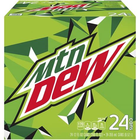 Mtn Dew, Cans (Pack of 24)