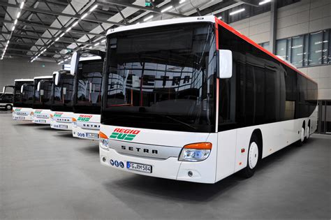 Setra Delivers Low Entry Buses To Three German Companies Busworld