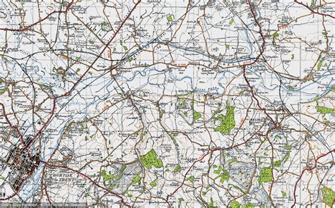 Historic Ordnance Survey Map Of Milton 1946 Francis Frith