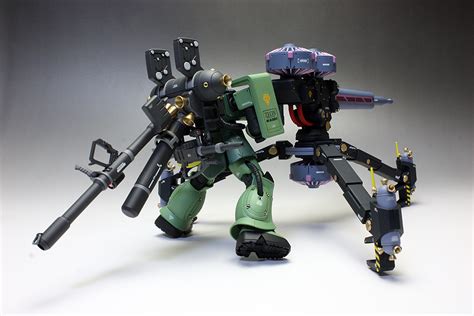 HGGT 1 144 MS06 Zaku II Big Gun Set Gundam Thunderbolt Ver