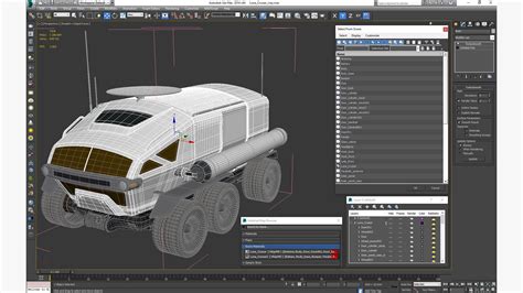 Luna Cruiser 3d Model 129 Max 3ds Blend C4d Fbx Ma Lxo Obj Upk Unitypackage Free3d