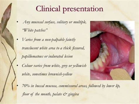 Oral Precancerous Lesions