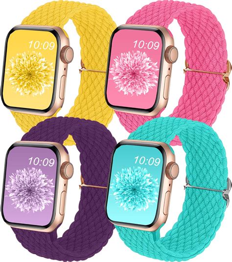 Jiamus Nylon Solo Loop Armband Kompatibel Mit Apple Watch Armband Mm