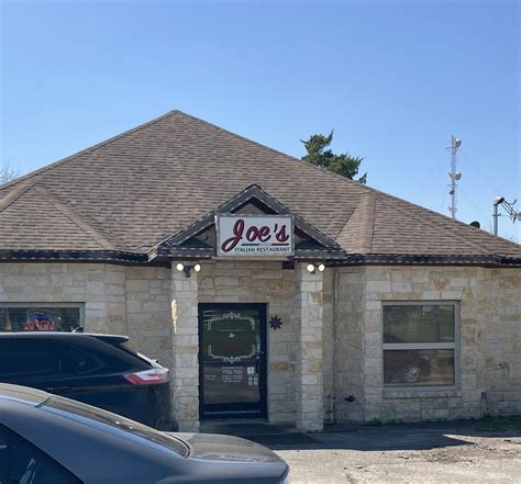 Joes Italian Restaurant S Lasalle St Navasota Texas Pizza