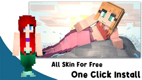 Mermaid Tail Skin Minecraft PE for PC / Mac / Windows 11,10,8,7 - Free Download - Napkforpc.com