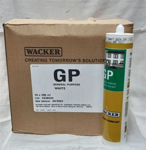 GP Wacker Silicone Sealant At Rs 140 Piece Silicone Sealant In