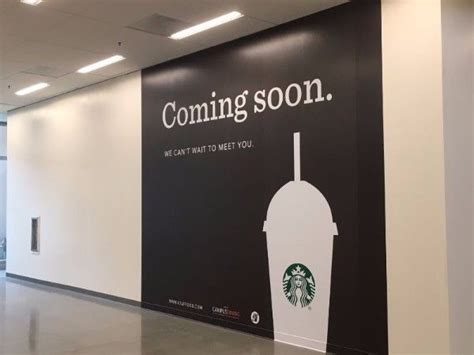 Starbucks Coming Soon Sign