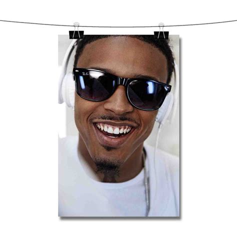 August Alsina Music Poster Wall Decor Twentyonefox