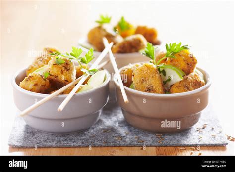 Fried breaded cheese appetizers Stock Photo - Alamy