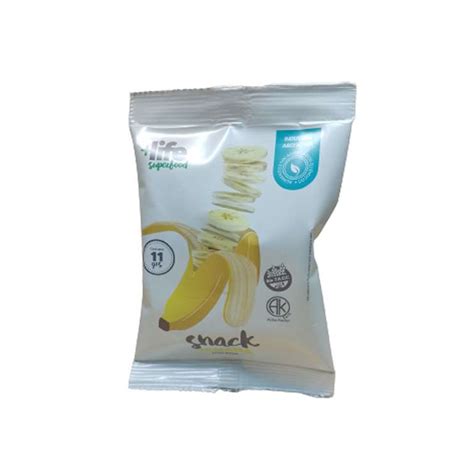 SNACK BANANA LIOFILIZADA 11GR LIFE Biomarket