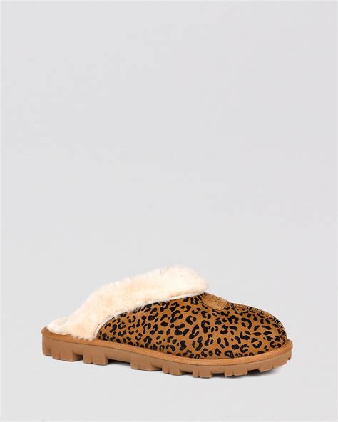 Ugg Ugg® Australia Flat Scuff Slippers - Coquette Rosette Leopard in ...