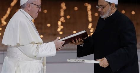 Pope Francis in historic visit to Islam’s birthplace urges faith ...