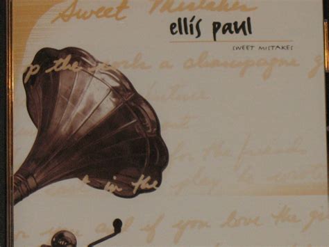 Michael Dohertys Music Log Ellis Paul Sweet Mistakes 2001 Cd Review