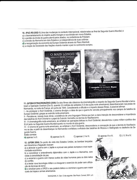 Texto Com Atividades Sobre A Ditadura Militar No Brasil