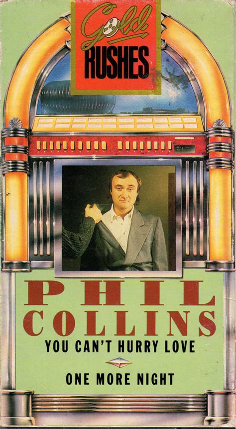 Phil Collins You Cant Hurry Love 1987 Vhs Discogs