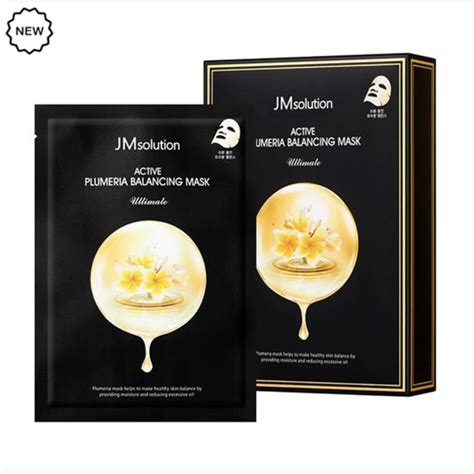 Увлажняющая тканевая маска для лица JMsolution Active Plumeria ...