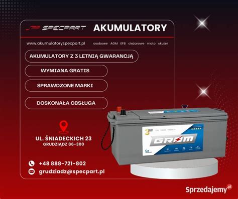 Akumulator GROM EFB START STOP 100Ah 780A JAPAN Lewy Plus DT Grudziądz