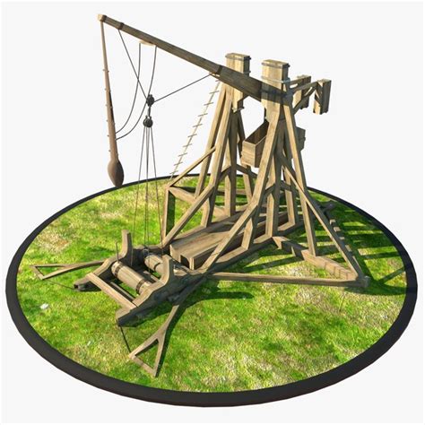 3d medieval trebuchet