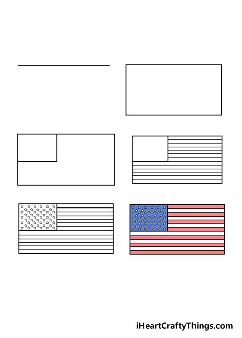 Share 233 American Flag Drawing Nanoginkgobilobavn