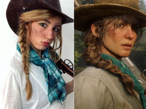 Sadie Adler Make-up Test : r/reddeadredemption