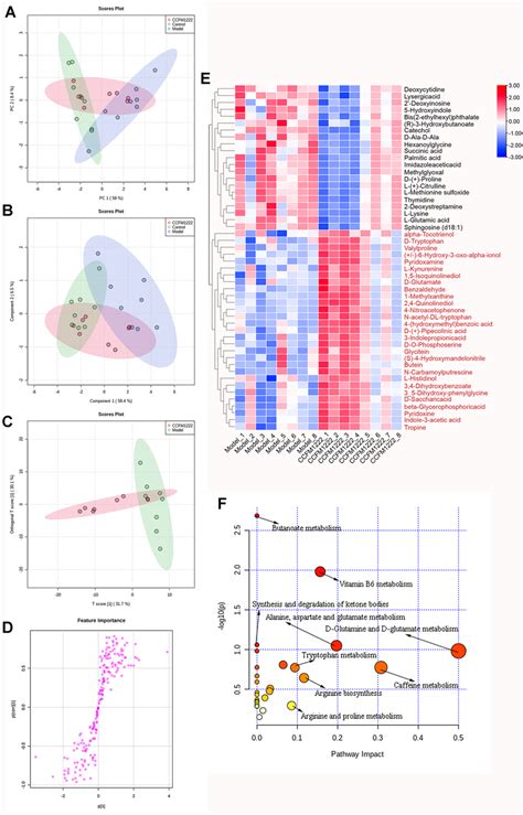 Regulatory Effect Of L Paracasei Ccfm1222 On Fecal Metabolomics In