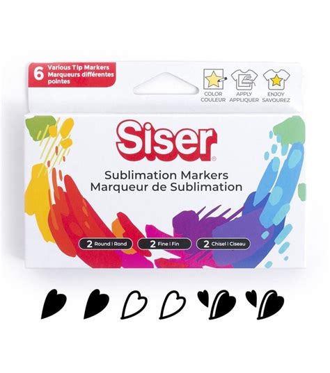 Sublimation Zone Sublimation Markers Happy Crafters