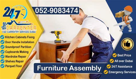 Furniture Assembly Carpenter Dubai Handyman For Bed Sofa Fix