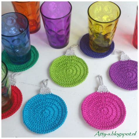 Christmas Coasters Atty S Love For Crochet Flickr