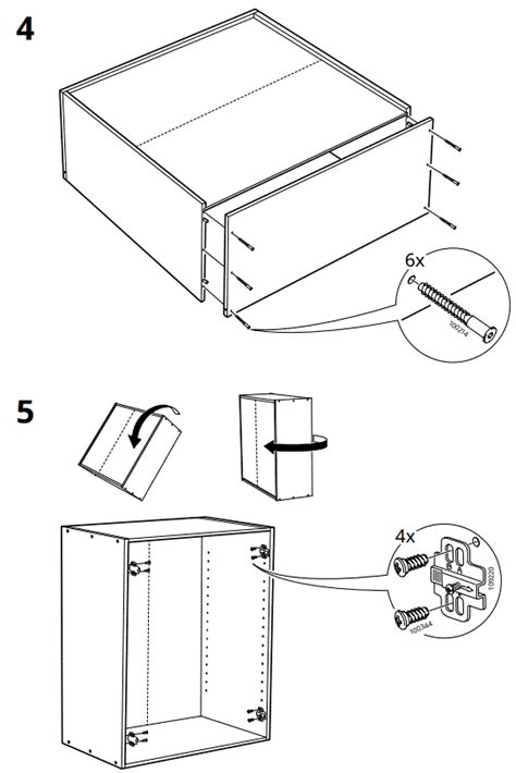 IKEA IVAR Wall Cabinet With Doors Instructions