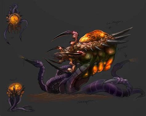 Starcraft Ii Zerg Art Work Fill Your