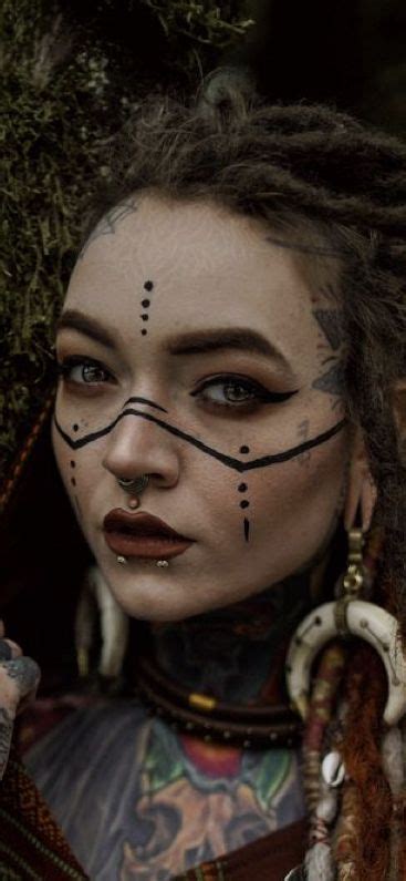 Pin By Chester On Shoot Viking Makeup Warrior Makeup Witch Makeup