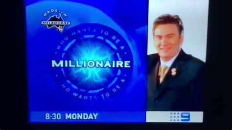 Who Wants To Be A Millionaire Australia Promo 2003 Youtube