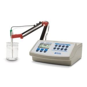 HI 3220 PH Meter Hanna Instruments PH ORP Cal Check Bench Meter