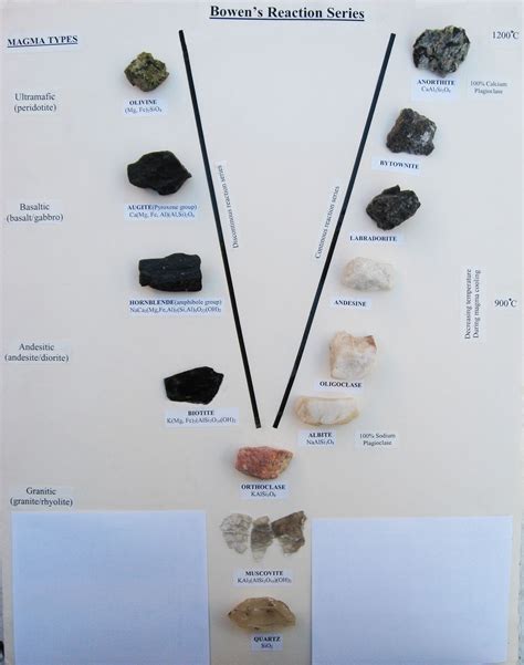 Paleo And Geo Topics Comments By R L Squires Bowens Reaction Series