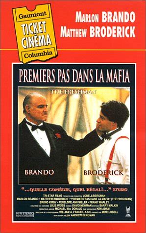 Premiers Pas Dans La Mafia Amazon De Brando Marlon Broderick